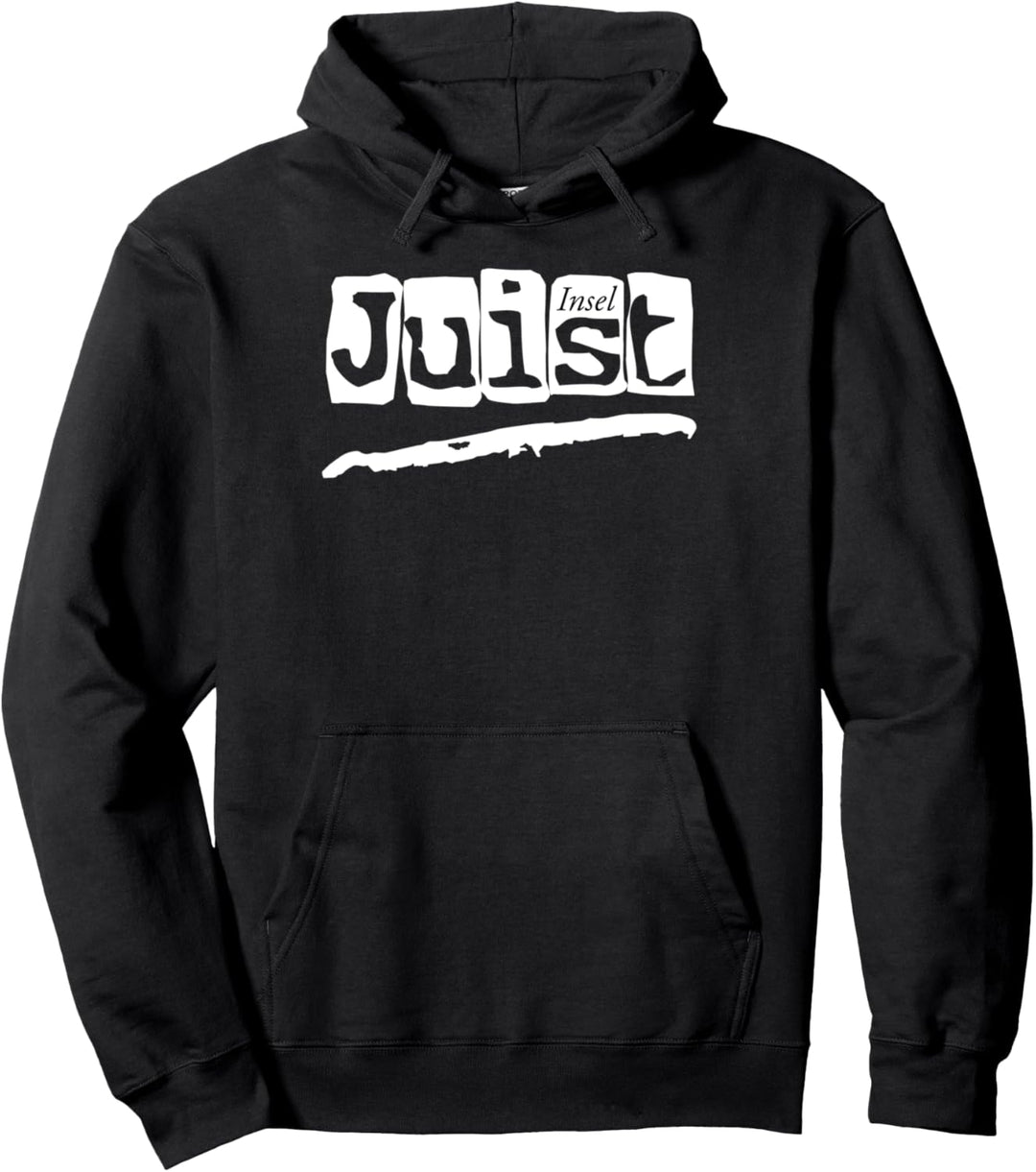 JUIST Nordsee Insel Geschenk Urlaub Meer Silhouette | Pullover Hoodie