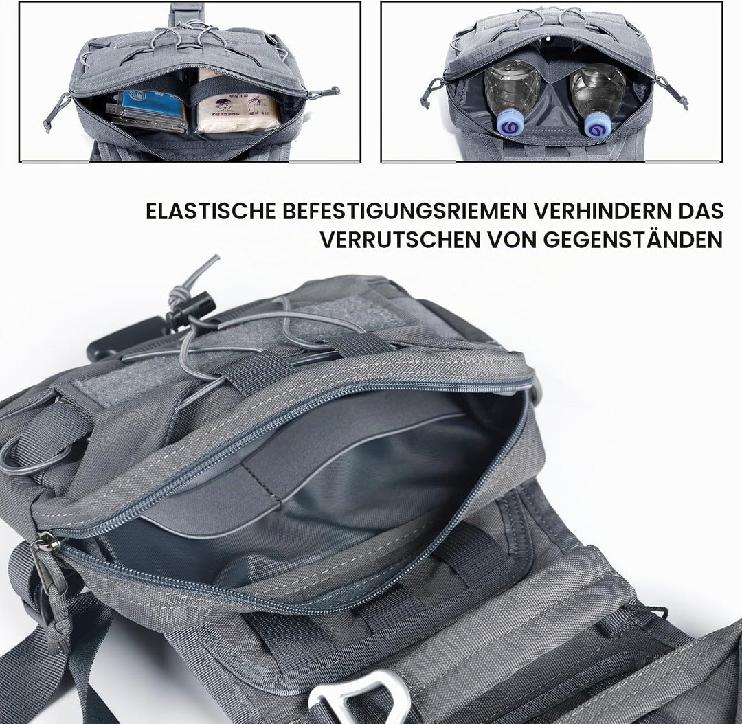 EXCELLENT ELITE SPANKER Dog Pack Hound Hundesatteltasche Rucksack für Reisen Camping Wandern mittler