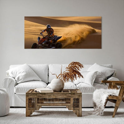 Wandbilder Dekoration Wohnzimmer Safari Rallye Wettkämpfe Sport Panorama Bilder auf Leinwand 120x50c