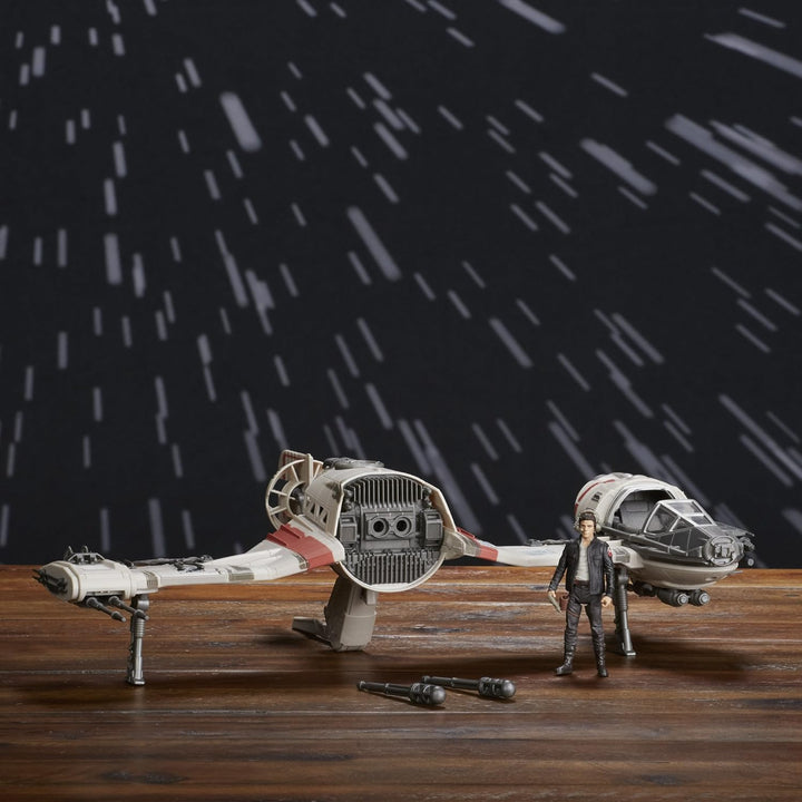 Hasbro Star Wars C1251EU4 "Episode 8 Forcelink Ski Speeder mit 3.75" Poe Dameron Figur" Spielset