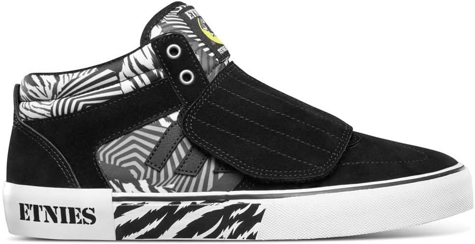 Etnies Herren Windrow Vulc Mid X Rebel Skate-Schuh 41 EU Black Print, 41 EU Black Print