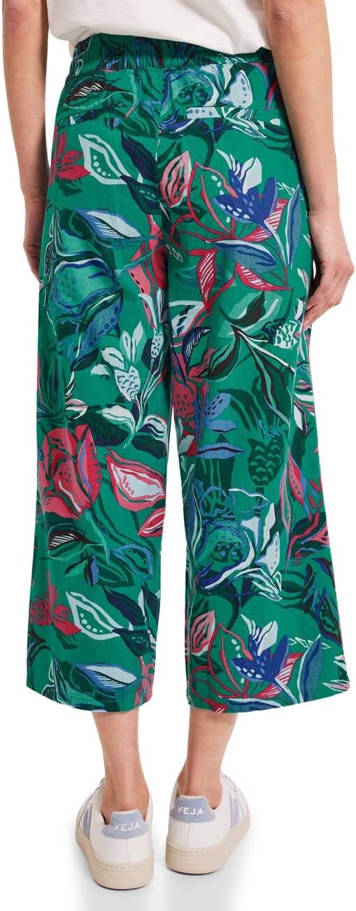 Cecil Damen Leinenhose S / 24L Trefoil Green, S / 24L Trefoil Green