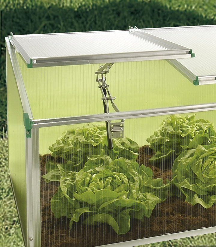 Juwel Fensterautomat für Frühbeete + Gewächshäuser (öffnet und schliesst automatisch, Temperatur ein