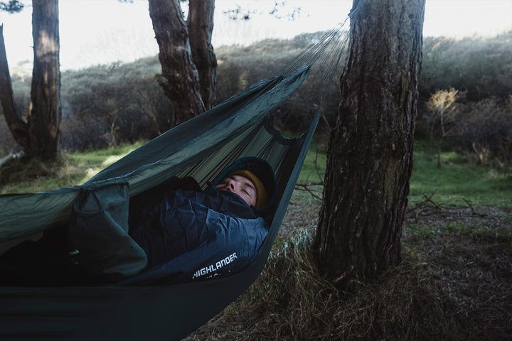 Highlander Hammock Trekker Hängematte, Olivgrün, One Size