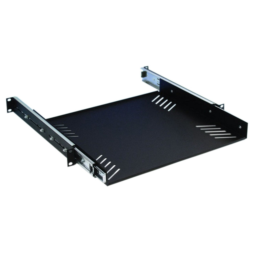 ah 19" Parts 87556 19" Ablage 1 HE mit Auszugsschienen 1 Höheneinheit Single, 1 Höheneinheit Single