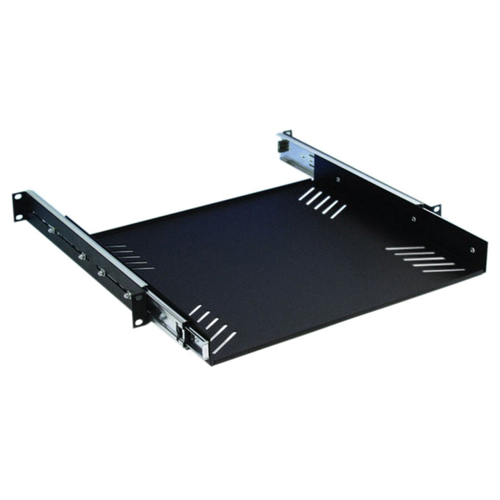 ah 19" Parts 87556 19" Ablage 1 HE mit Auszugsschienen 1 Höheneinheit Single, 1 Höheneinheit Single