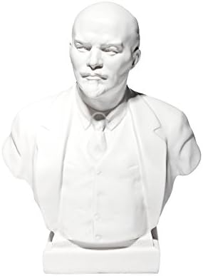 danila-souvenirs Sowjetischer russischer Leader Wladimir Lenin marmor Büste Statue Skulptur 18 cm