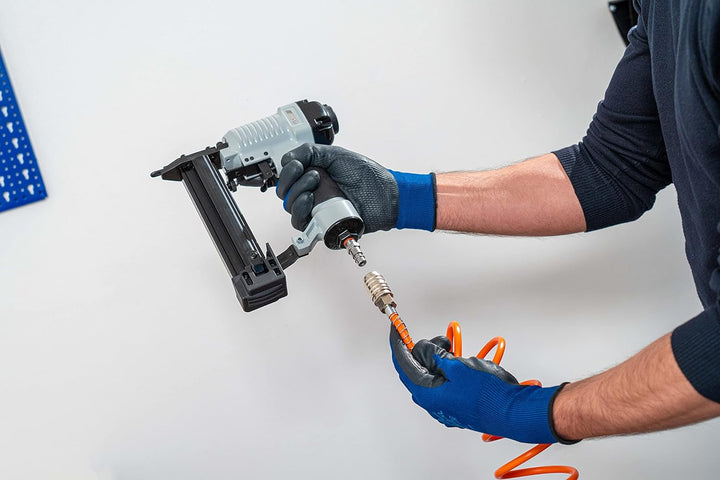 ABAC Kombi-Nagler G-301 - Kunststoffkoffer mit Zubehör (Sechskantschlüssel 3 und 4 mm + Plastikflasc