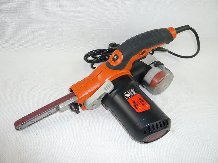 Black & Decker KA902EK Powerfile Bandschleifmaschine,12 Zubehörteile