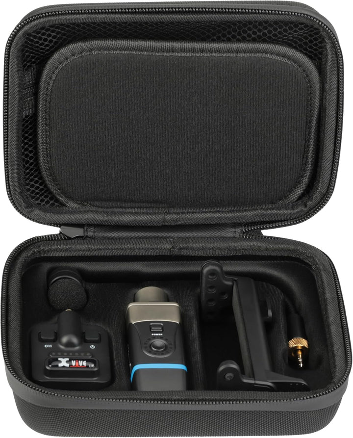 XVive U8 Acoustic Guitar Wireless System – Kabelloses Mikrofon‑System für Akustik‑ &amp; Konzertgitarre,