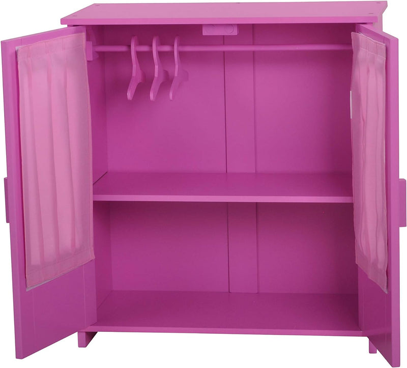 Knorrtoys 67324 - Puppenschrank Diadem pink