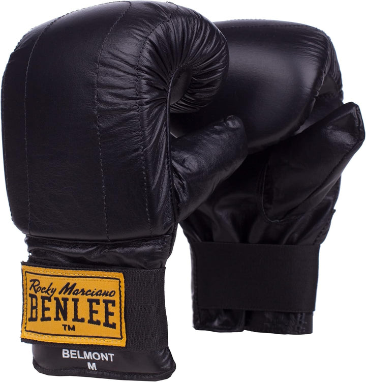 BENLEE Sandsackhandschuhe aus Leder Belmont S Schwarz, S Schwarz
