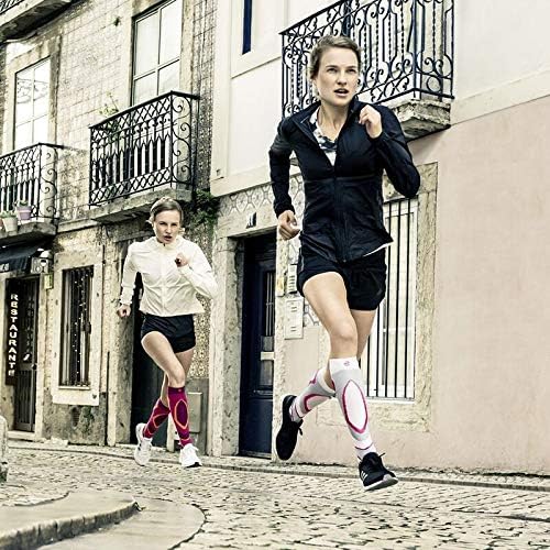 BAUERFEIND Herren Run Performance Laufsocken, Kniestrümpfe mit Targeted Compression Zone 38-40 / S P