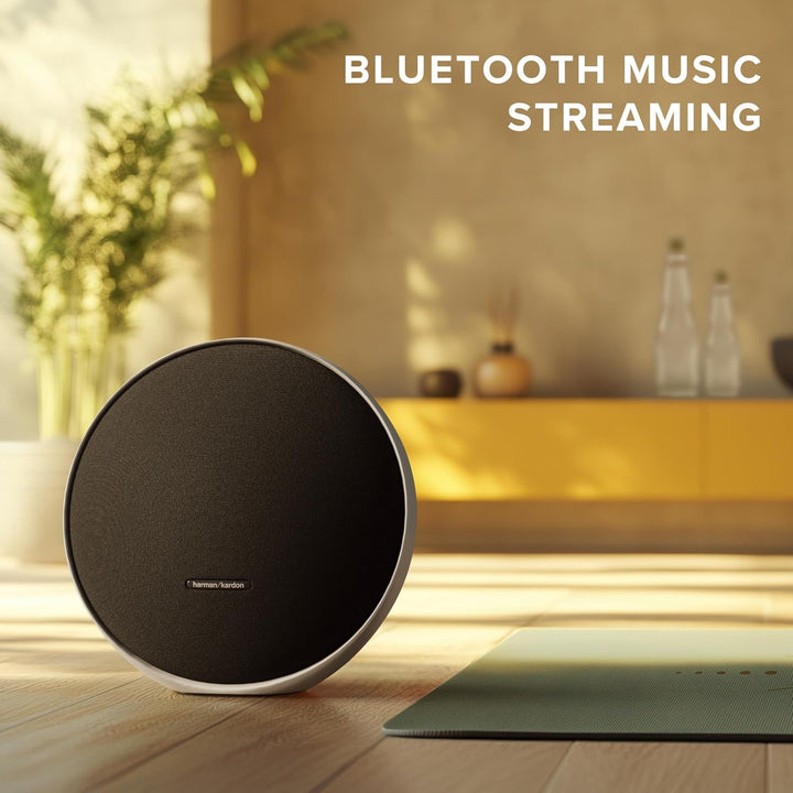 Harman Kardon Onyx Studio 9, tragbarer Bluetooth-Lautsprecher mit Auracast Multi-Speaker-Verbindung,