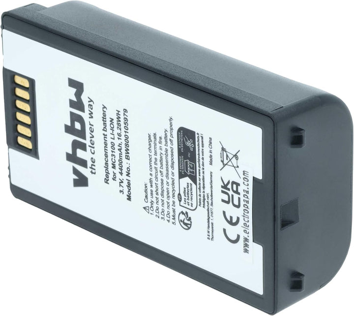 vhbw Akku kompatibel mit Symbol MC3190, MC3100, MC3190G, MC3190-G13H02E0, MC3190-GL4H04E0A Barcodesc