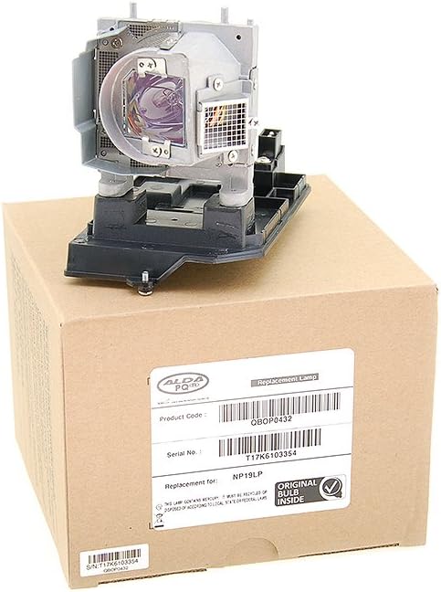 Alda PQ Professionell, Beamerlampe kompatibel mit NEC NP19LP, 60003129, NP-U250X, NP-U250X+, NP-U250