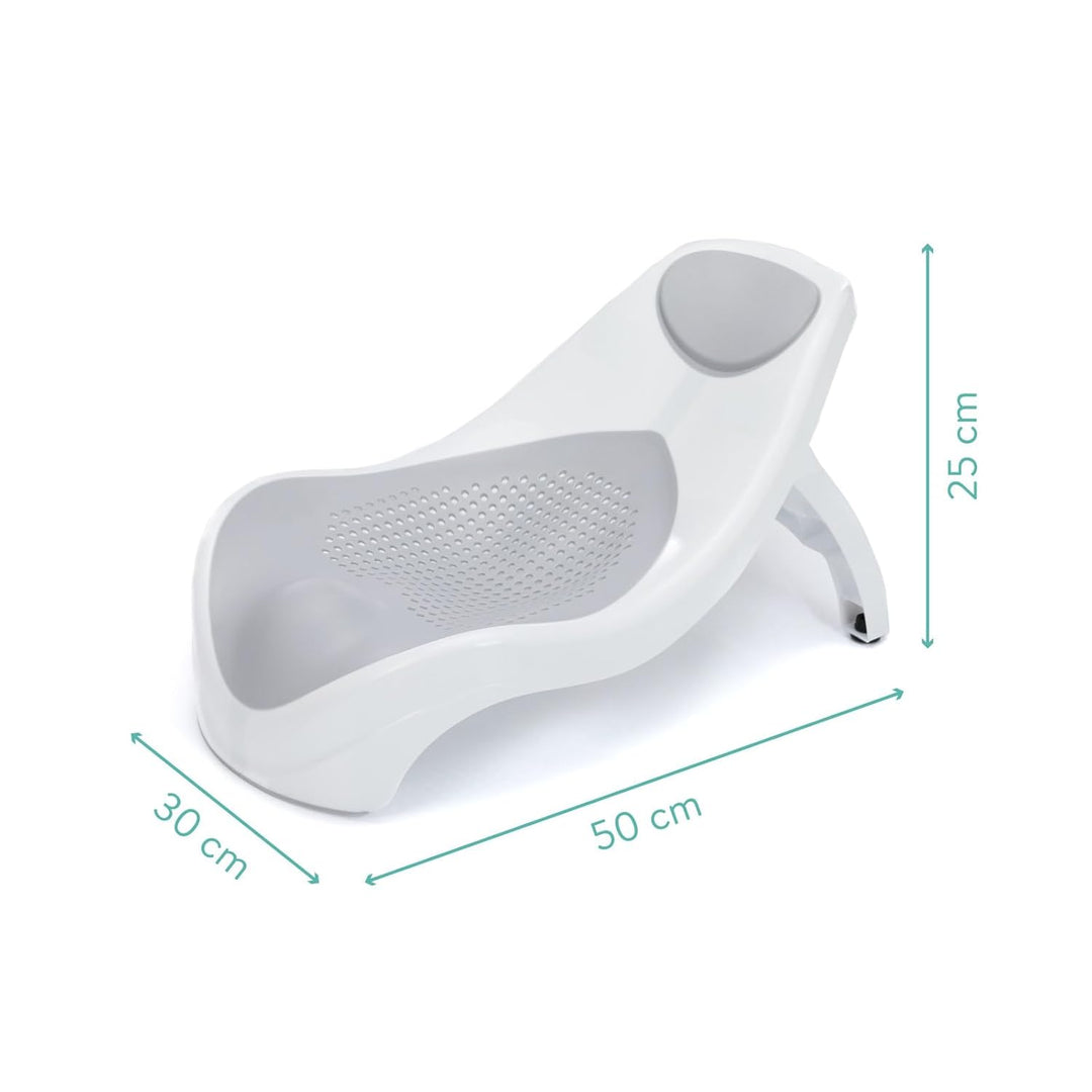 Fillikid Badewannensitz Exklusiv | Anatomischer Babybadesitz | Badesitz für Baby 0 bis 6 Monate | Ba