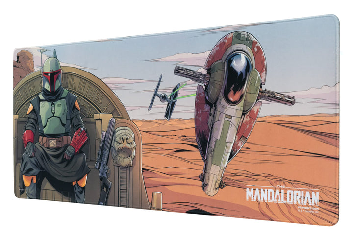 Grupo Erik Gaming Mauspad XXL The Mandalorian Boba Fett - Mousepad Gross - Gaming Mousepad XXL - Mau