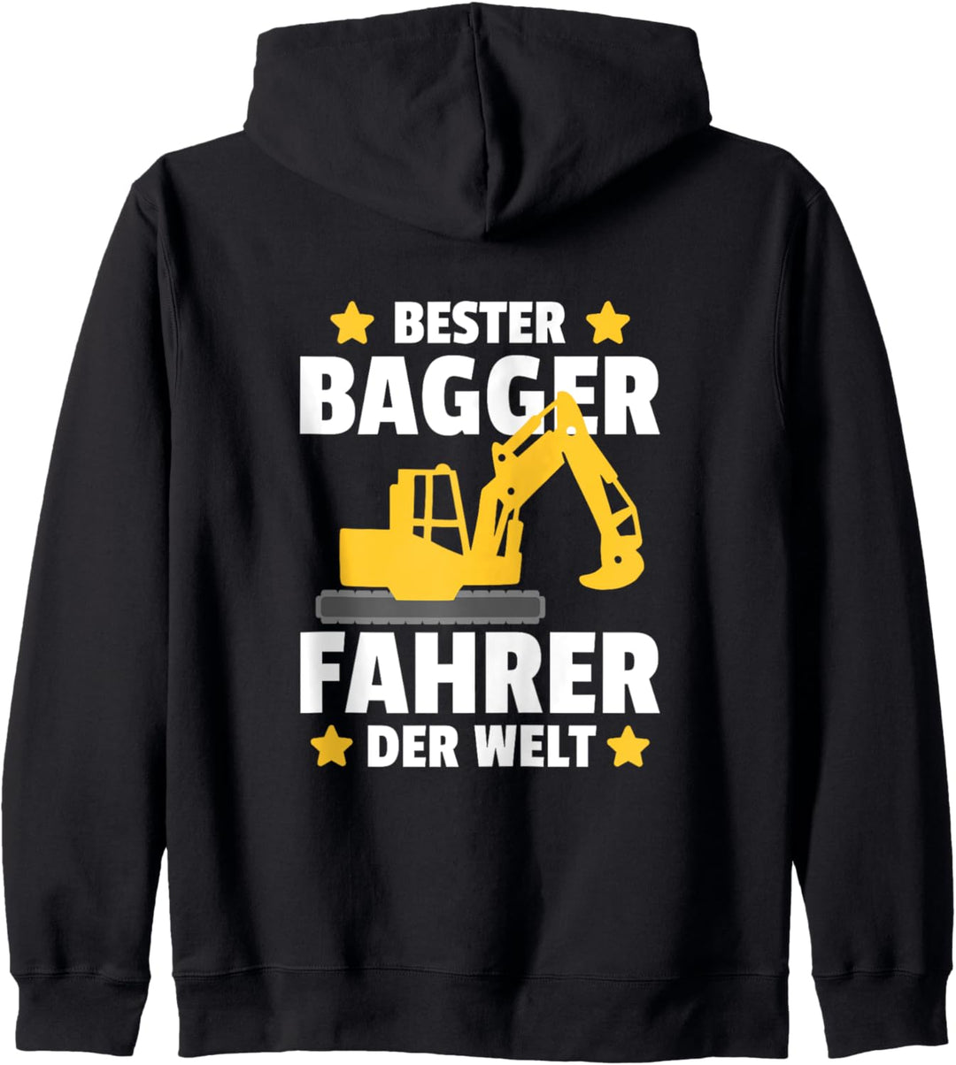 Bester Baggerfahrer der Welt Auszeichnung Geschenk Kapuzenjacke