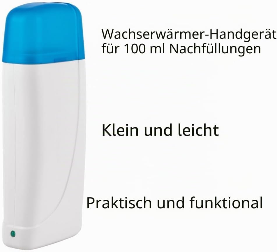 ANYSKIN EPILATION KIT> ROLLER WAX WARMER + 3 ROLLER NACHFÜLLUNGEN + ANYSKIN NACH WAX + 100 EPILATION