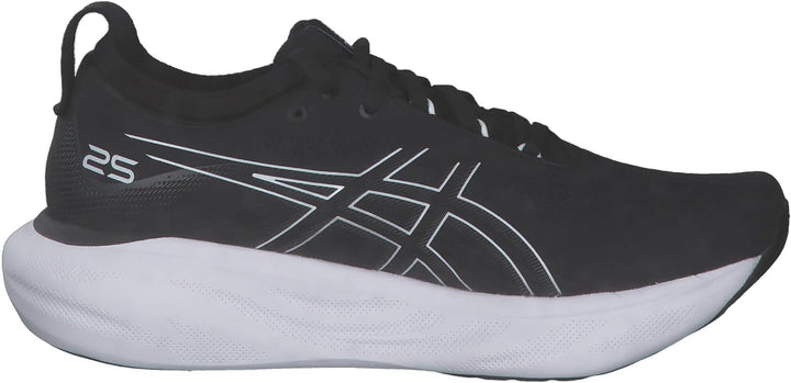 ASICS Gel-Nimbus 25 Laufschuh Herren 41.5 EU Black Pure Silver 1011b547 001, 41.5 EU Black Pure Silv