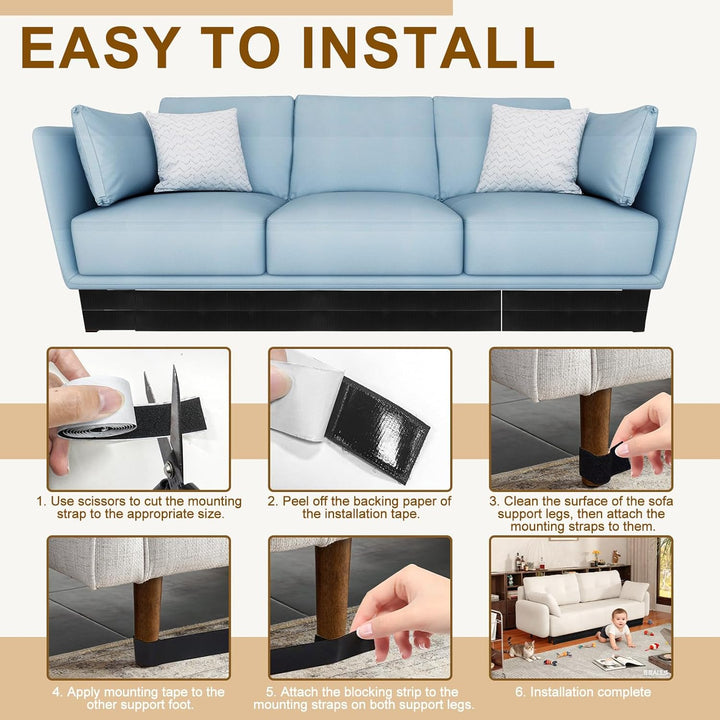 Spielzeugblocker Couch für Haustiere, Couch Spielzeug Blocker 6mx5cm Couch Stopper Sofaschutz Katze