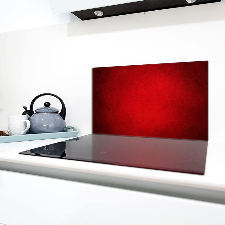 Herdabdeckplatte 90x52 cm 1-teilig Ceranfeldabdeckung Induktion Herdschutz Spritzschutz Glasplatte D