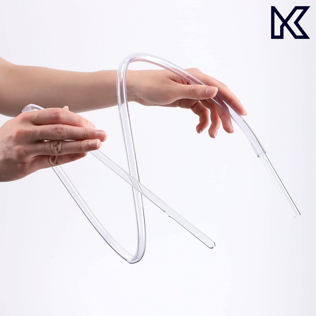 KADAX Glasballon-Set 54L, Gärballon mit Kunststoffkorb und Gärzubehör, Gummi-stopfen, Gärröhrchen, s