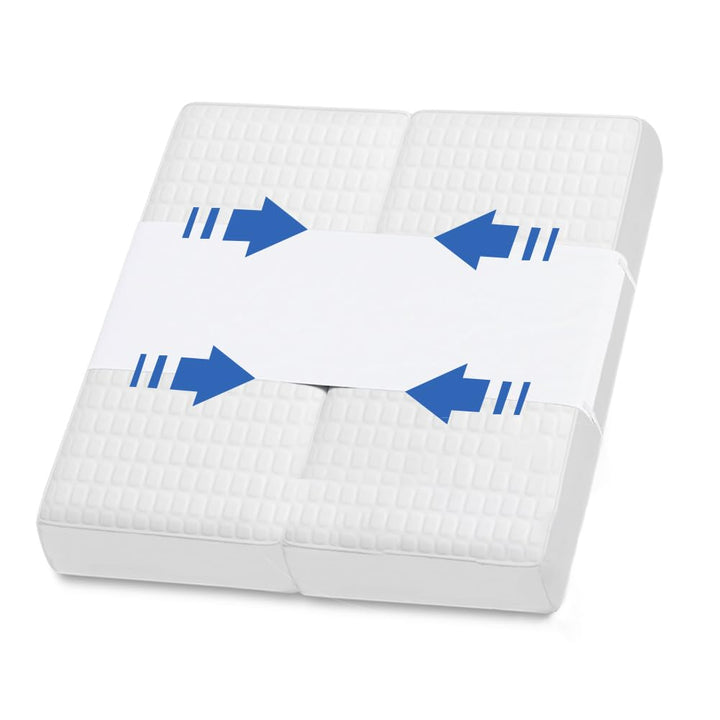 DUJUIKE Doppelbett-Zu-Kingsize-Bett-Konverter, 2-In-1-BettbrüCke, Verstellbarer Elastischer Matratze