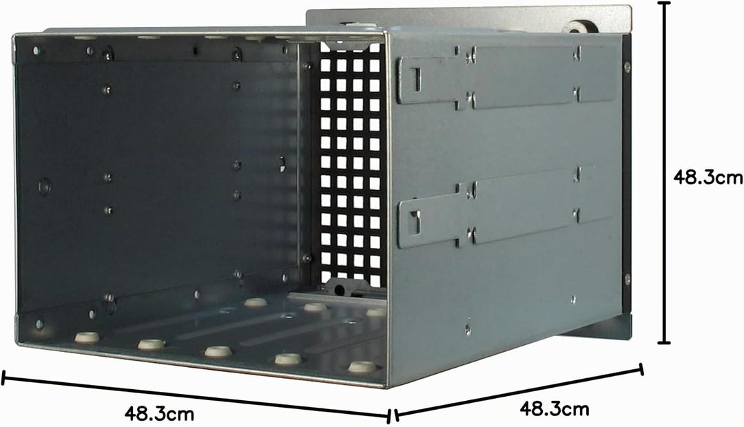 Inter-Tech 88887107 Case IPC Server 3U-30248 (48cm), o.PSU