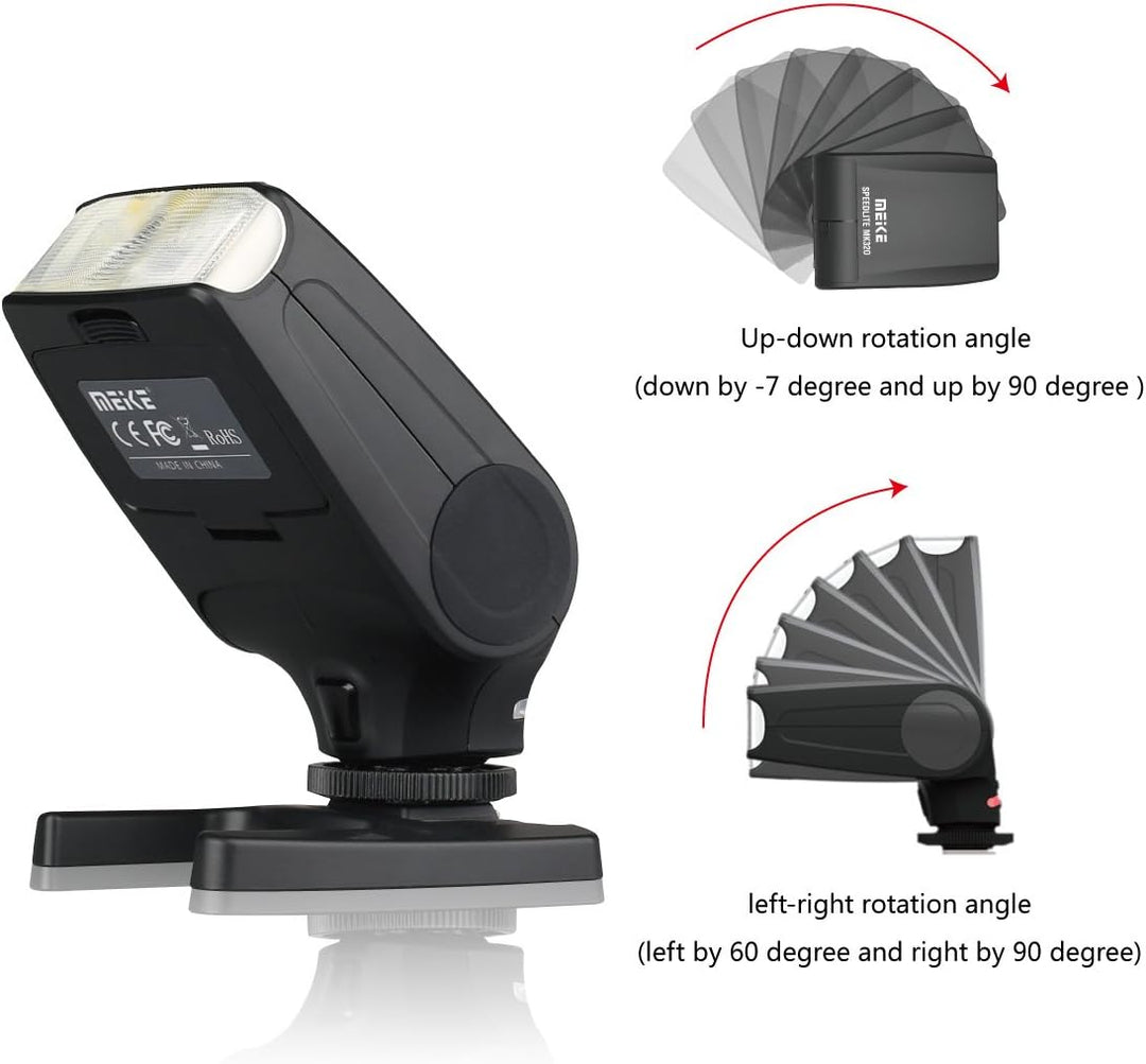 Meike MK-320F Speedlite TTL Master Flash für Fujifilm Kamera X-M1 X-T1 X-Pro1 X-A1 X-A2 X-E1 X-E2 X3