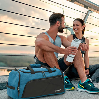 G4Free 45L Grosse Sporttasche&Reisetasche für Damen und Herren/mit Schuhfach & Nassfach/Trainingstas
