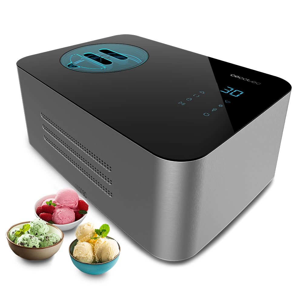 Cecotec Gelacy 1500 Touch Kühlschrank mit Kompressor, 1,5 l, 150 W, Eismaschine, Touchscreen, Kontro