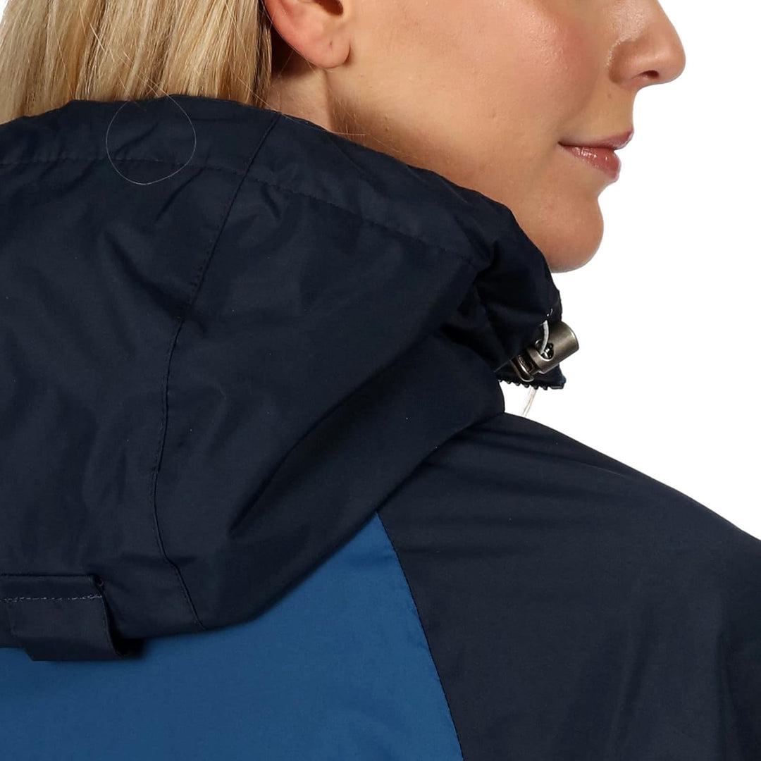 Regatta Damen Voltera Protect Waterproof Taped Seams Heated Hooded Jacket Jacke M Blauopal/Marinebla