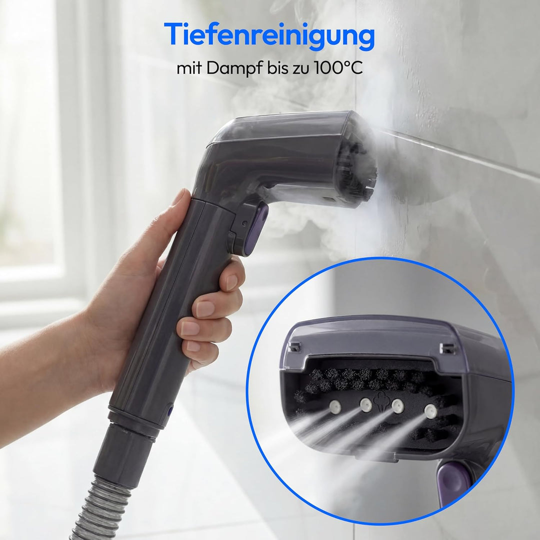 MEDION X10 UC Polsterreiniger Gerät Waschsauger (Nasssauger für Polster Teppiche Autositze, Kaltwass