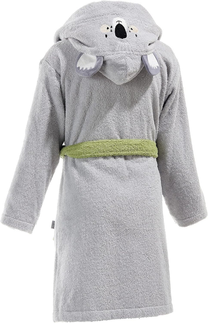 Erwin Müller Kinder Poncho mit Kapuze Tiger - kuschelweich, saugstark, angenehm wärmend Walk-Frottie