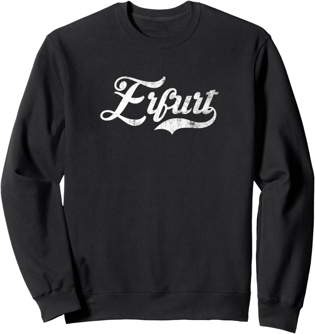 Erfurt Stadt Vintage Design - Cool Old School Sweatshirt