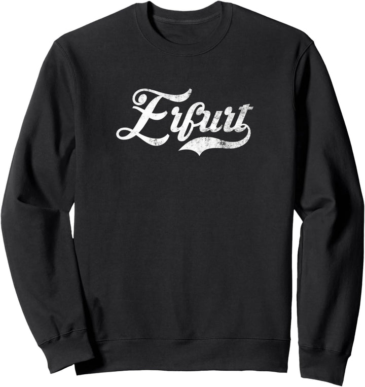 Erfurt Stadt Vintage Design - Cool Old School Sweatshirt