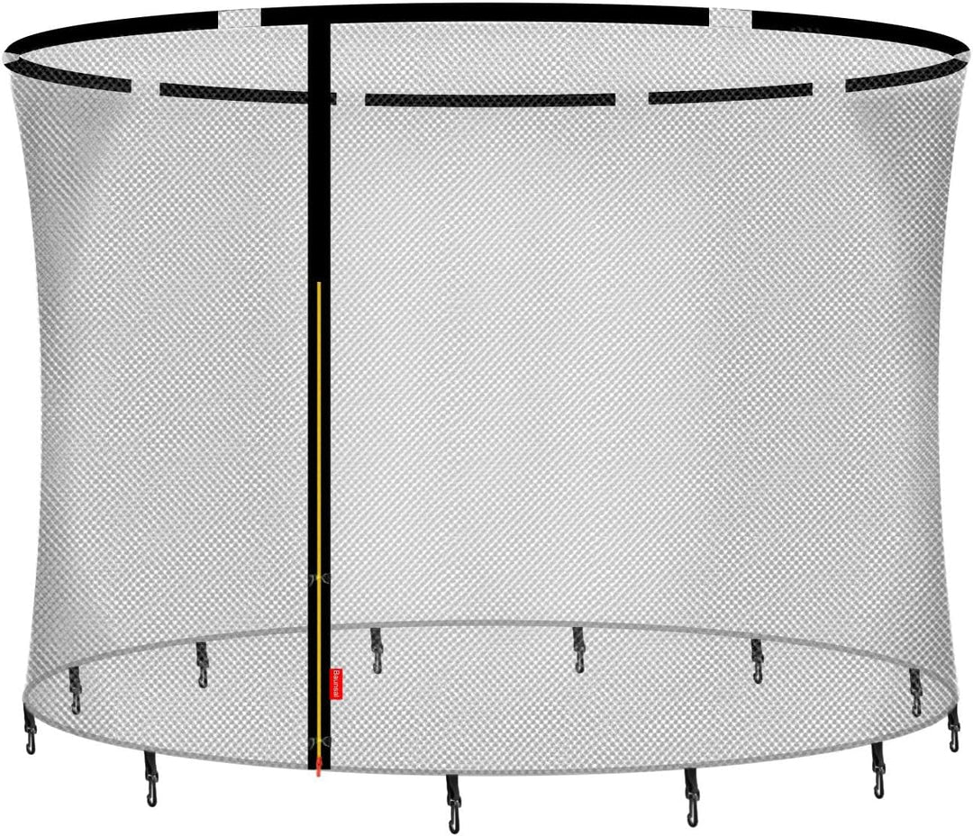 Baunsal® Trampolin Sicherheitsnetz Ø 183 185 244 250 275 277 300 305 366 370 335 337 396 400 427 430