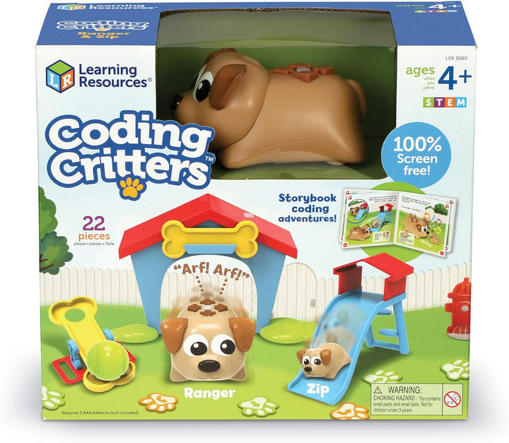 Learning Resources Coding Critters – Programmierbare Haustiere: Ranger & Zip, Ranger & Zip