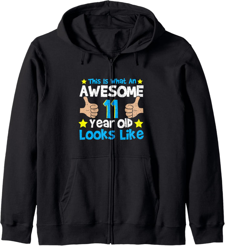 Genial: This Is What An Awesome 11 Yea... Geburtstag Sprüche Kapuzenjacke