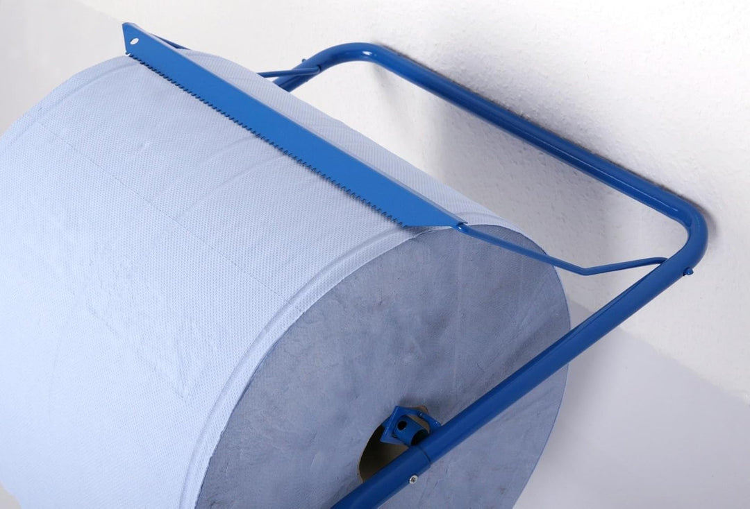 Papierrollenhalter Wandhalter, 35 x 50 x 25 cm, blau