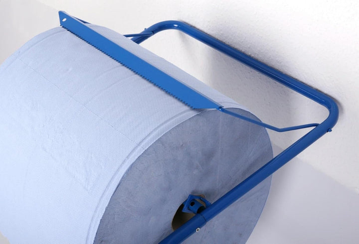 Papierrollenhalter Wandhalter, 35 x 50 x 25 cm, blau