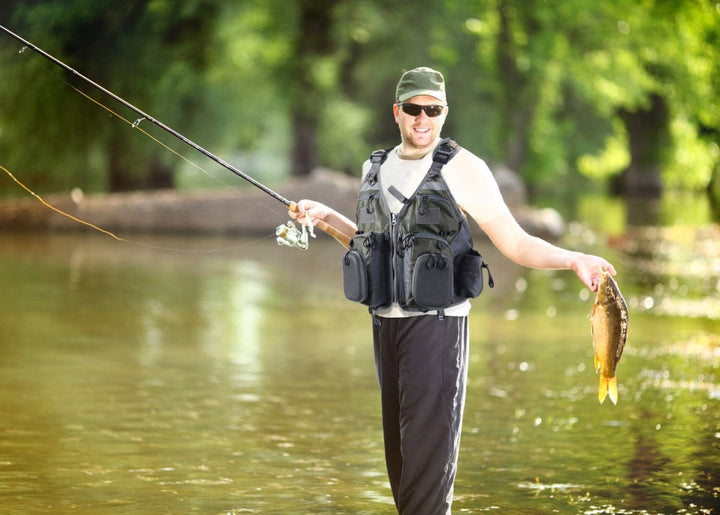 PELLOR Angel Westen, Herren Outdoor Freizeit Atmungsaktiv Weste Freizeitweste mit Vielen Taschen für