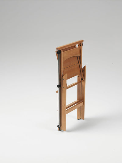 ARREDAMENTIITALIA Arredamenti Italia Stuhl/Leiter ELETTA, Holz - Verwandelbar - 4 Stufen -Farbe: Kir