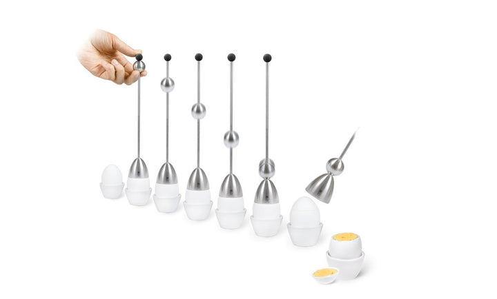 Take2 Germany - Clack 99003 Eierschalensollbruchstellenverursacher - Edelstahl mit Keramik - Motiv: