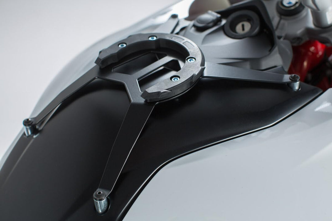 SW-MOTECH EVO Tankring, QUICK-LOCK Funktion, Schwarz für BMW F 650/700/800 GS, ohne Schrauben
