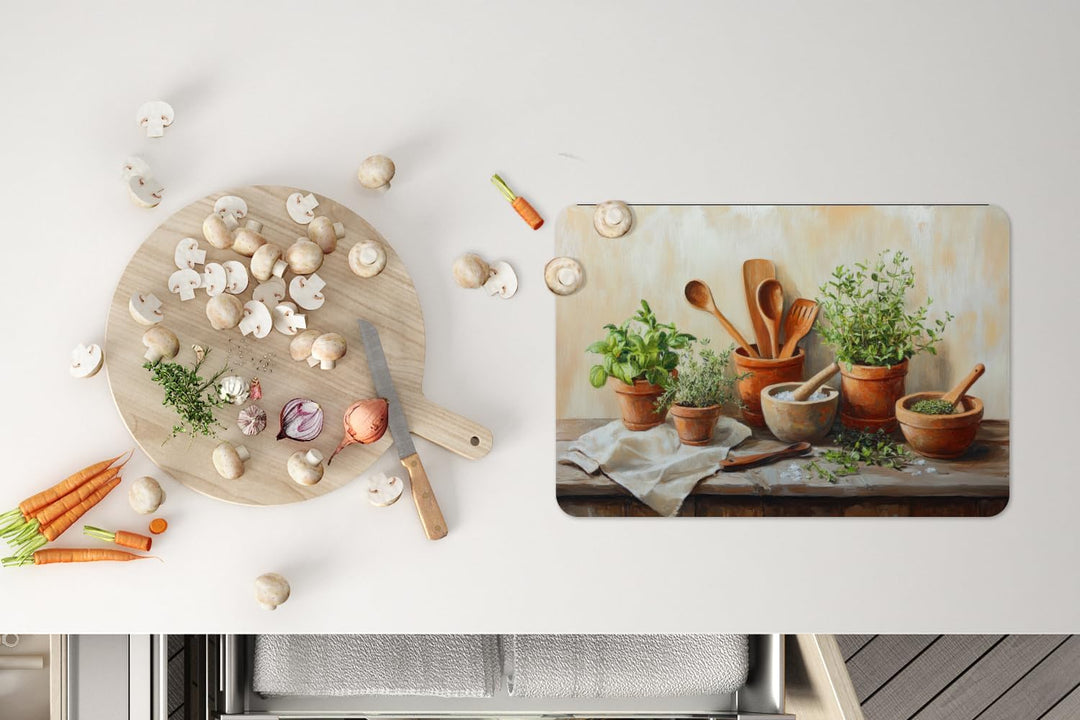 KitchenYeah© Platzsets Abwaschbar 6-Teilig 45x30 cm Tischsets Platzdeckchen rutschfeste Platzset Unt