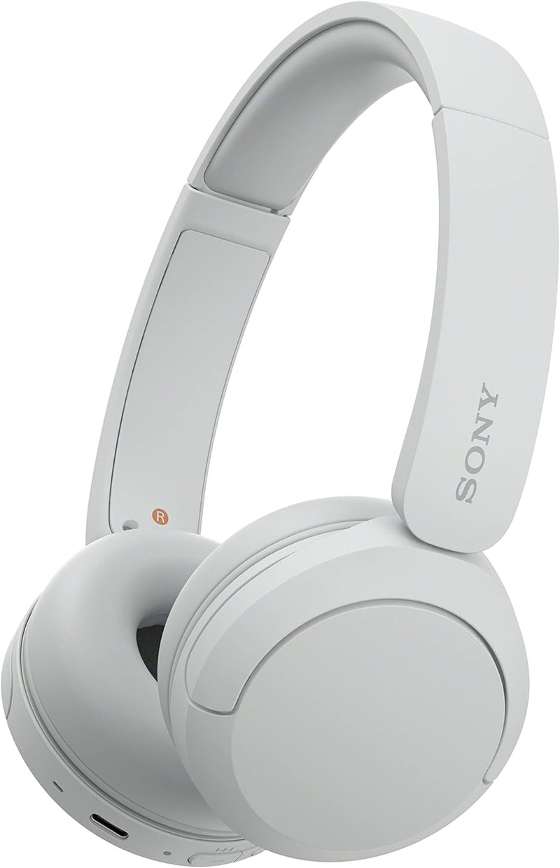 Sony WH-CH520 Kabellose Bluetooth-Kopfhörer - bis zu 50 Stunden Akkulaufzeit mit Schnellladefunktion