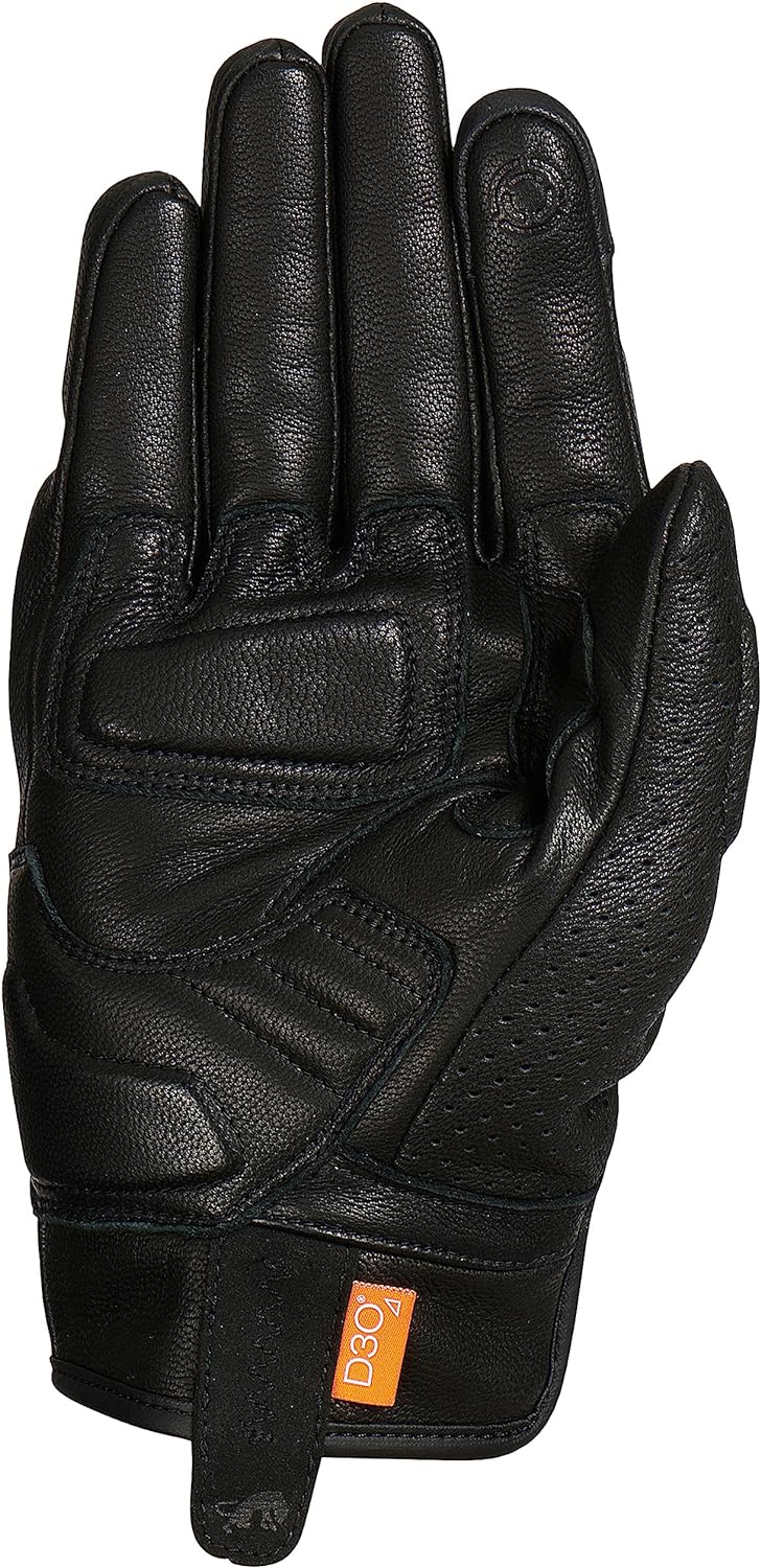 Furygan Men's Lr Jet Vented D3o MOTORRADHANDSCHUHE S Schwarz, S Schwarz